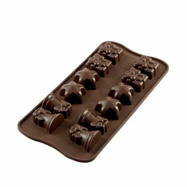 Forma para Chocolate Natal - Silikomart
