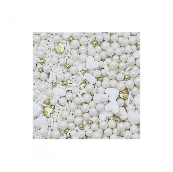 Sprinkles Love Gold White 50G - Rico