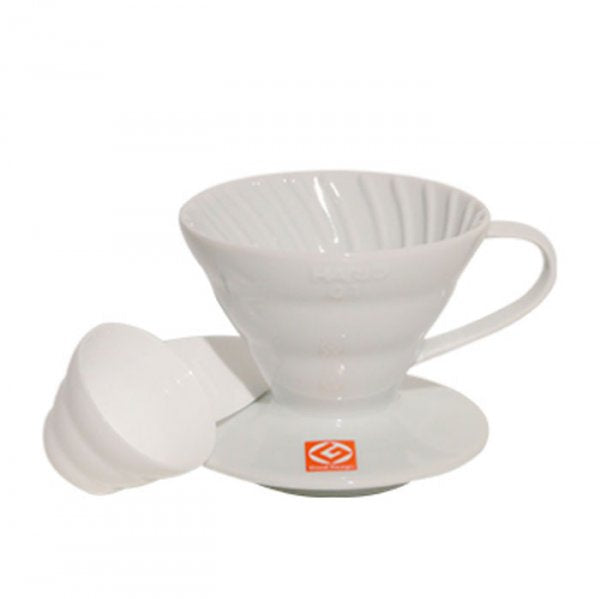 Suporte Para Filtro De Café V60-01 Cerâmica Branco - Hario