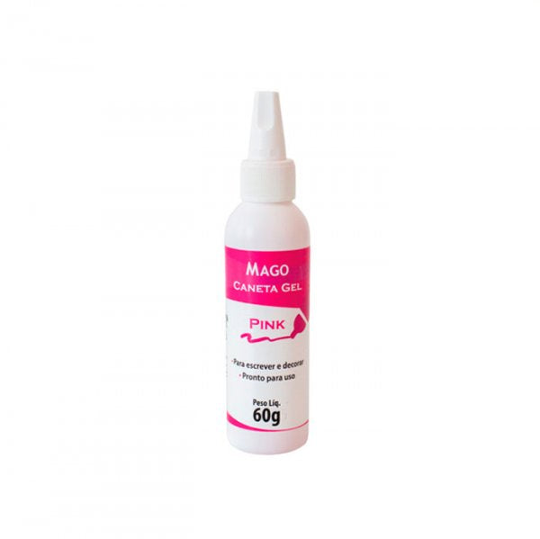 Caneta Gel Pink 60G - Mago