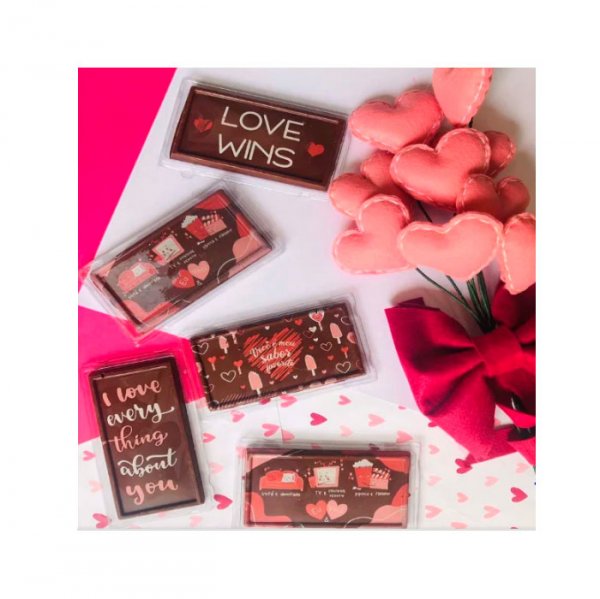 Forma Decorativa Tablete Love Wins / Love You - Stalden