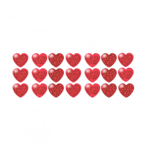 Forma Decorativa Coração Eu Te Amo/Love 21 Cavidades - Stalden