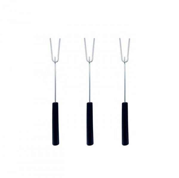 Garfo 2 Dentes Para Banhar Chocolate - 3 Unidades - Hercules