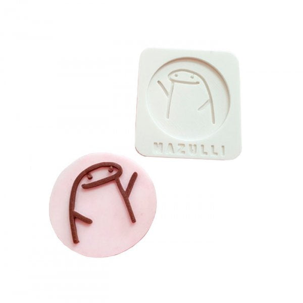 Molde Silicone Flork Meme Cod. 2364 - Mazulli