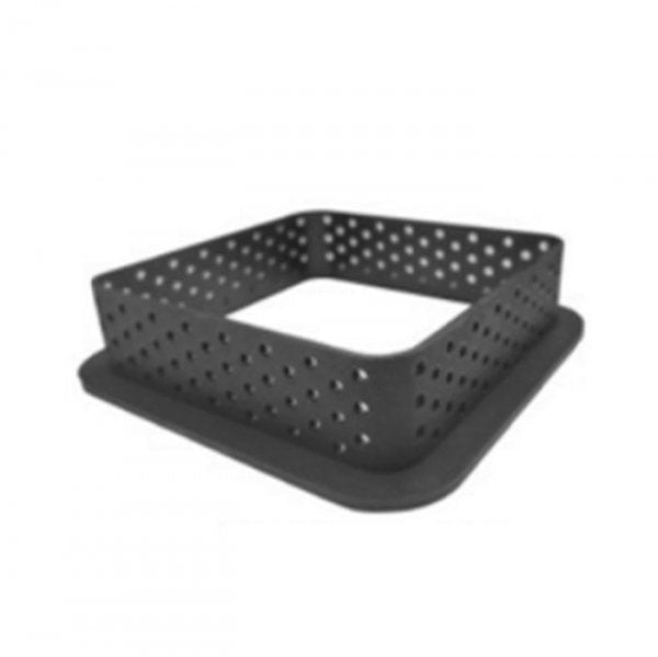 Aro Nylon Micro Perfurado Quadrado Allonsy 7X7X2 - Cromus