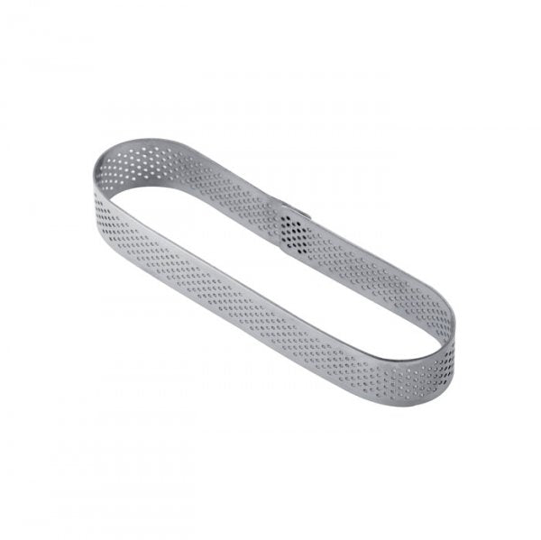 Aro Inox Micro Perfurado Oval Allonsy 25X4X2Cm - Cromus