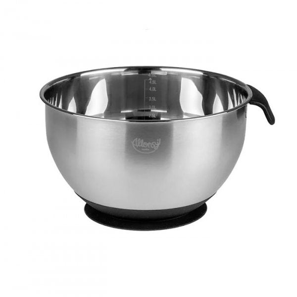 Bowl Aço Inox Massa Leve E Pesada 3 Litros - Cromus Allonsy- Cromus