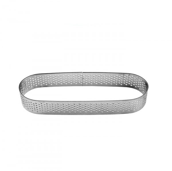 Aro Inox Micro Perfurado Oval 13X4X2Cm Allonsy - Cromus