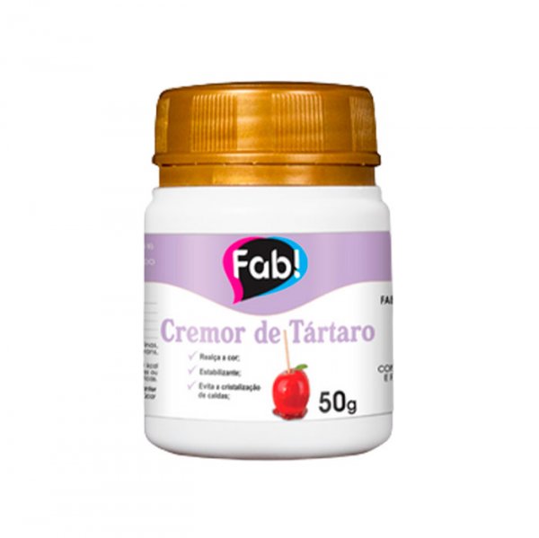 Cremor De Tártaro - 50G - Fab