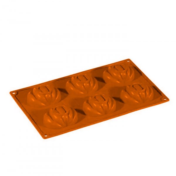 Forma De Silicone Abóbora Halloween Fr050 - Pavoni Italia