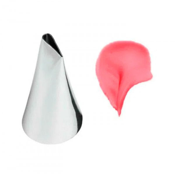 Bico De Confeitar Inox N°104 - Pétalas - Wilton