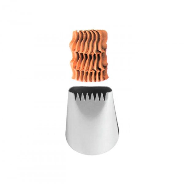 Bico De Confeitar Inox N°1D - Cestas - Wilton