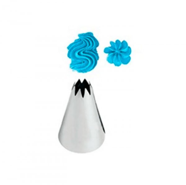 Bico De Confeitar Inox N°21 - Pitanga - Wilton