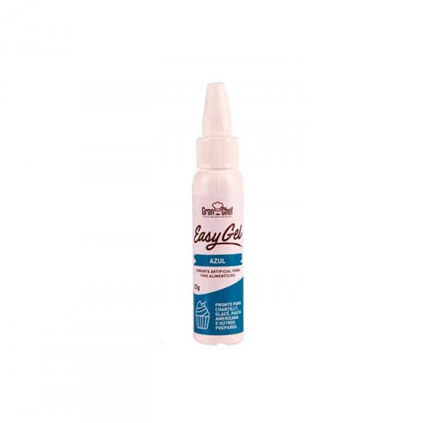 Corante Easy Gel Azul 25g - Gran Chef