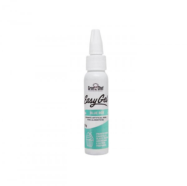 Corante Easy Gel Blue Box 25g - Gran Chef