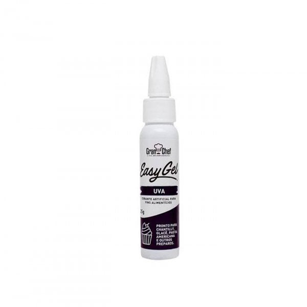 Corante Easy Gel Uva 25g - Gran Chef