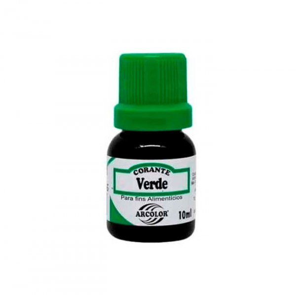 Corante Liq.10Ml Verde - Arcolor