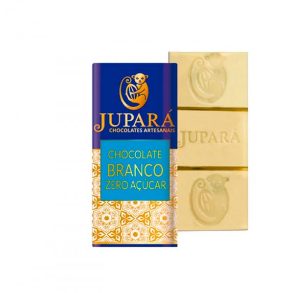 Chocolate Branco Zero Açucar - Barra 20g - Jupará
