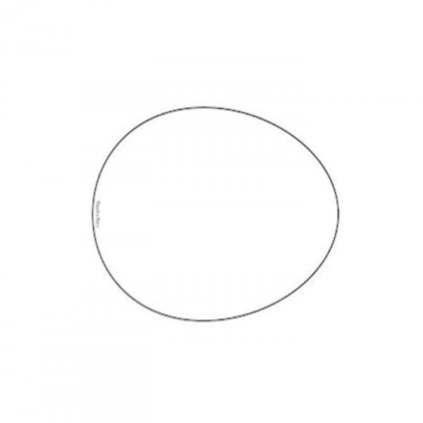 Aro Cortador Oval 4.5X3.5X4Cm - R.R. Oliveira