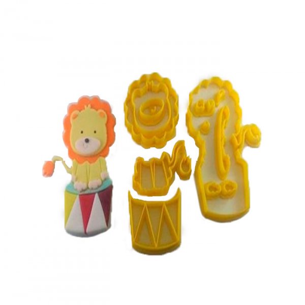 Cortador Circo Leão - Cia Do Molde