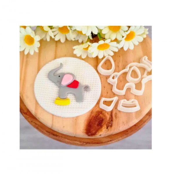 Cortador Circo Elefante - Cia Do Molde