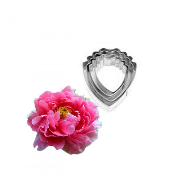 Cortador Em Aço Inox Peônia 3 Peças Ca522 - Prime Chef