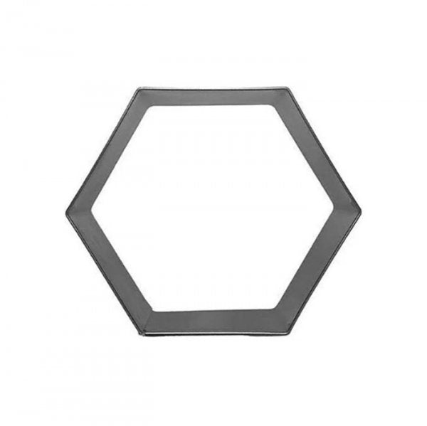 Aro Cortador Hexagono 4,0 X 3,5 X 4,0 Cm - R.R. Oliveira