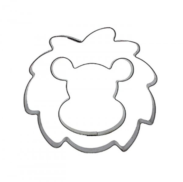 Cortador Inox Face Leão 1G - R.R. Oliveira