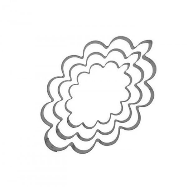 Cortador Inox Folha Crespada - R.R. Oliveira