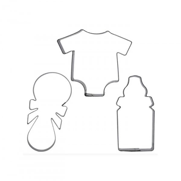 Kit Cortador Inox Cha Bebe 3M - R.R. Oliveira