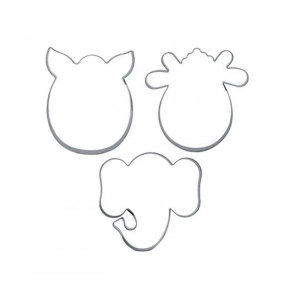 Kit Cortador Inox Face Safari 1P - R.R. Oliveira