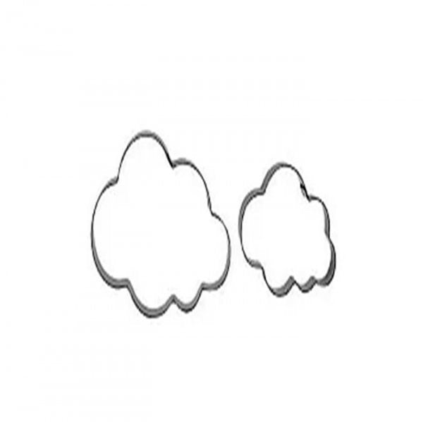 Kit Cortador Inox Nuvens - R.R. Oliveira