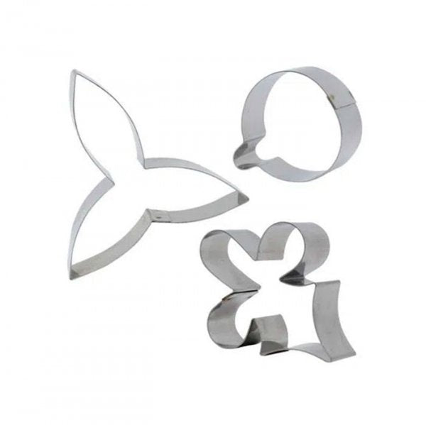 Kit Cortador Inox Orquidea 2 - R.R. Oliveira