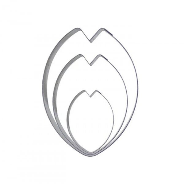 Cortador Inox Tulipa Lisa - R.R. Oliveira