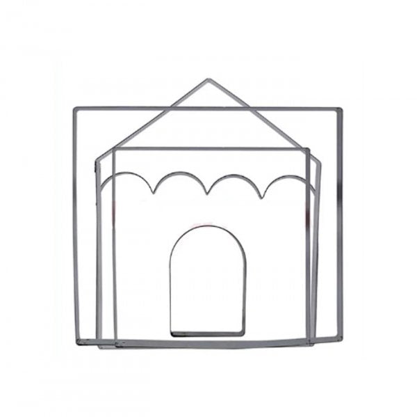 Cortador Inox Molde Casa 2 3D - R.R. Oliveira