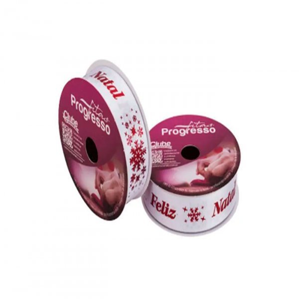 Fita Frase Feliz Natal 10M X 22Mm (Ecf005H) Cor 870 - Fitas Progresso
