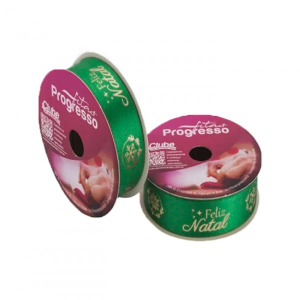 Fita Frase Feliz Natal 10M X 22Mm (Ecf005H) Cor 875 - Fitas Progresso