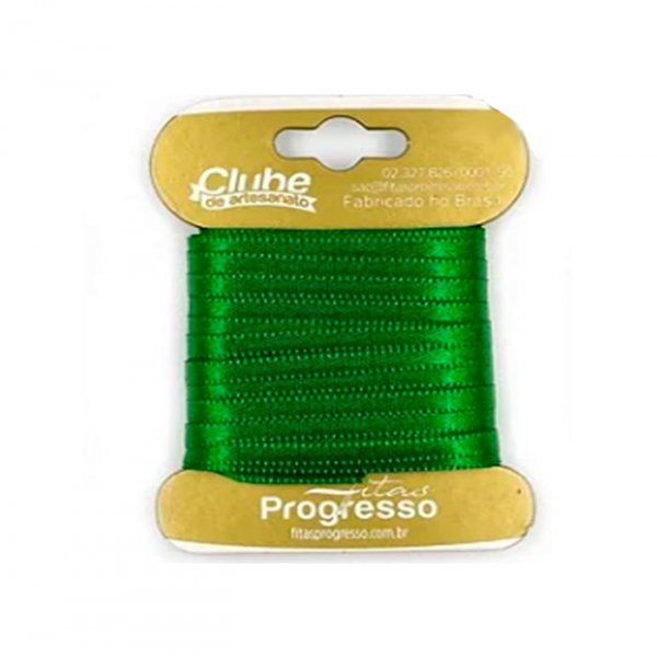 Fita N°0 (100M X 4Mm) Verde Limão (677) - Fitas Progresso