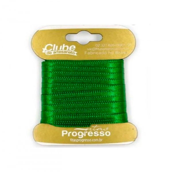 Fita N°0 (100M X 4Mm) Verde Bandeira (217) - Fitas Progresso