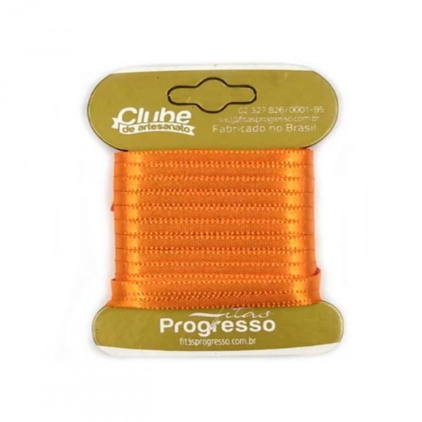 Fita N°0 (100M X 4Mm) Laranja (066) - Fitas Progresso
