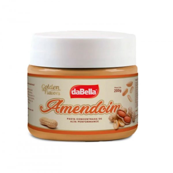 Pasta Golden Flavors Amendoim 200Gr - Dabella