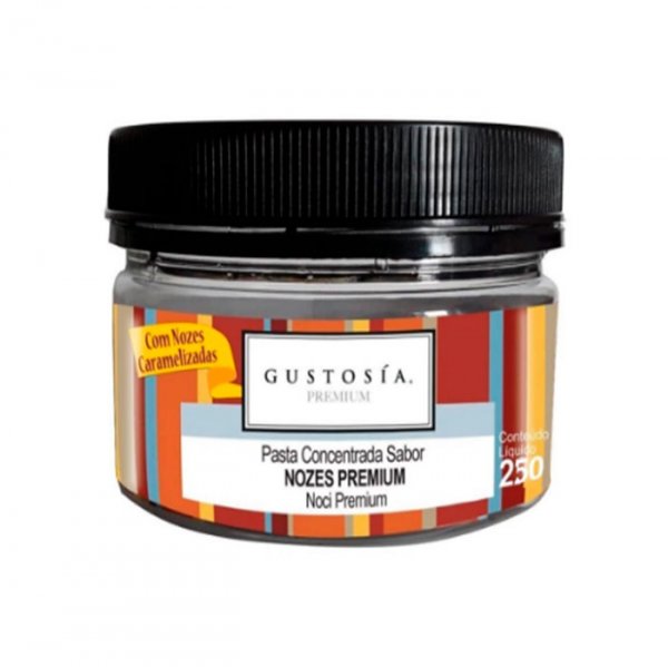 Pasta Nozes Premium 250g - Gustosía Mec3