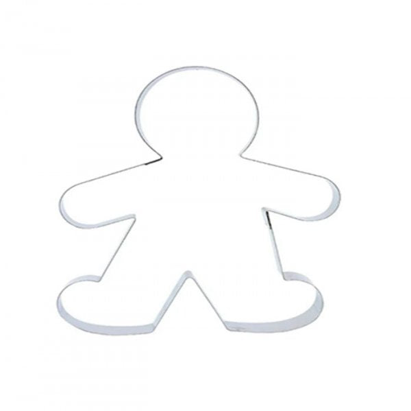Cortador Inox Gingerbread 1G - R.R. Oliveira