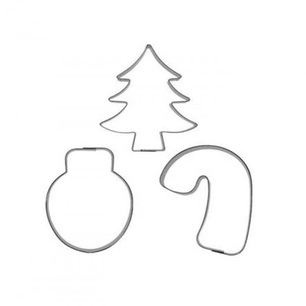 Kit Cortador Inox Natal 2Pp - R.R. Oliveira