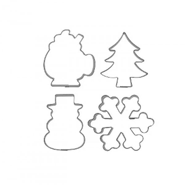 Kit Cortador Inox Natal 11M - R.R. Oliveira