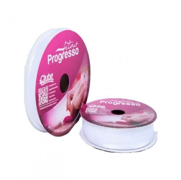 Fita Voal Zc003 (10M X 15Mm) Branco (201) - Fitas Progresso