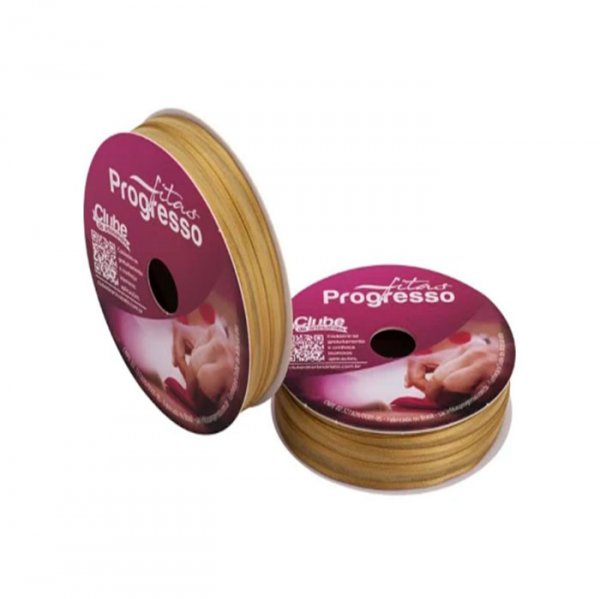 Fita Voal Zc005(10M X 22Mm) Ouro (228) - Fitas Progresso