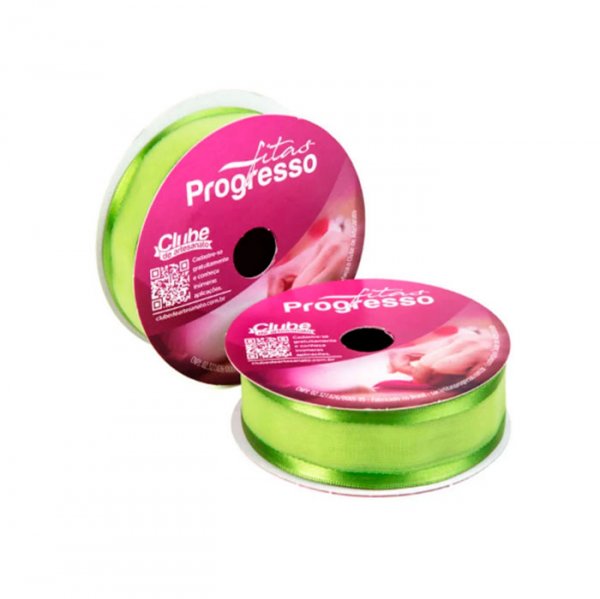 Fita Voal Zc005 (10M X 22Mm) Verde Folha (677) - Fitas Progresso