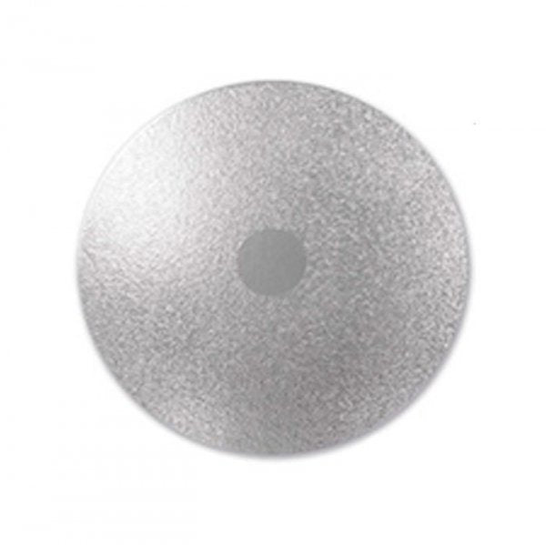 Base Para Bolo Redondo Prata (26Cm) 1Un - Ultrafest