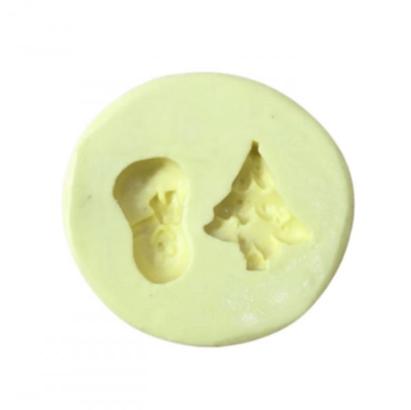 Molde De Silicone Natal Mini Enfeites (111) - Mazulli